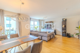 Wohnzimmer - Vermietete 2-Zimmer-Eigentumswohnung mit Balkon zzgl. TG-Stellplatz
