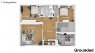 Grundriss 2. Obergeschoss - Geräumiges, unterkellertes Zweifamilienhaus in Hirschbach