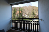 Balkon 1.OG - Geräumiges, unterkellertes Zweifamilienhaus in Hirschbach