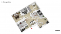 3D Grundriss Wohnung - Gemütliche 3-Zimmer-Wohnung mit Stellplatz und Loggia