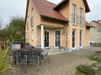 Terrasse - Gepflegtes Einfamilienhaus mit Wärmepumpe und ausgiebigem Garten in Pommersfelden