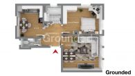Erstbezug nach Sanierung: moderne 2-Zimmerwohnung in Schwabach - Grundriss