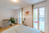 Schlafzimmer - Moderne 2-Zimmer-Eigentumswohnung mit Balkon und TG-Stellplatz – vermietet