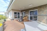 Terrasse - Exklusiver, barrierefreier Bungalow mit hochwertiger Ausstattung und fast autarker Energieversorgung