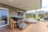 Terrasse - Exklusiver, barrierefreier Bungalow mit hochwertiger Ausstattung und fast autarker Energieversorgung