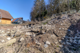 Grundstück - Baugrundstück mit genehmigtem Einfamilienhaus-Projekt in Lisberg