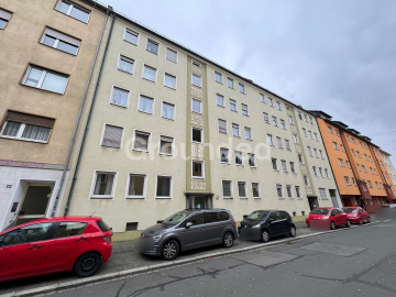 Attraktive Kapitalanlage: Vermietete 3-Zimmer-Wohnung in Nürnberg, 90443 Nürnberg, Etagenwohnung