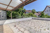 Dachterrasse - Einfamilienhaus in Schlosslage mit großer Dachterrasse in Trunstadt